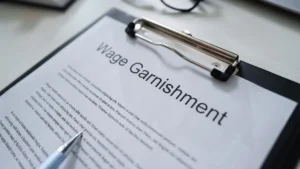 Wage Garnishment Document